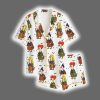 Silly Goose Halloween Satin Pajama Set