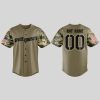 Space Cowboys Military Appreciation Night 2025 Baseball Jersey