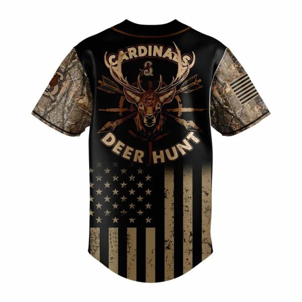 Springfield Cardinals x Hunting Baseball Jersey 2025 3