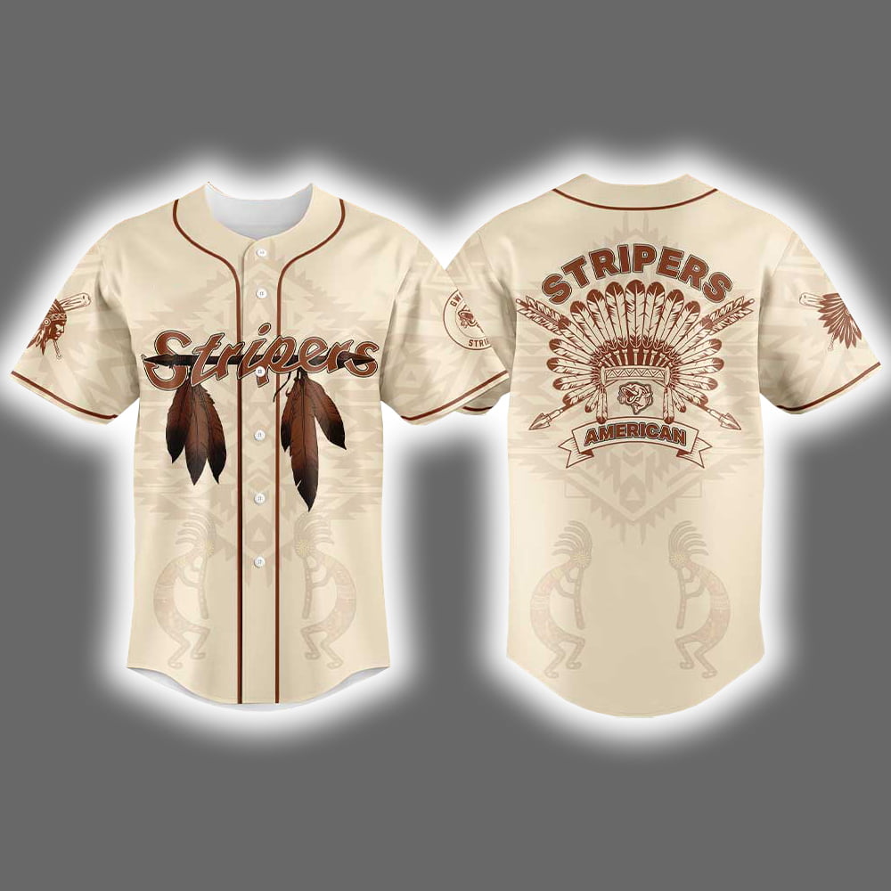 Stripers 2025 Celebrating Native American Heritage Month Jersey Stripers 2025 Celebrating Native American Heritage Month Jersey