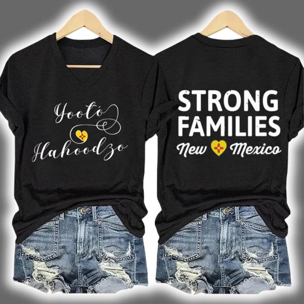 Strong Families New Mexico Flooding Print T-Shirt