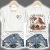 Strong New Mexico Flooding Print Two Sided Shirt 4