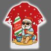 Surfing Santa Christmas In July Holiday Hawaiian Shirt 3