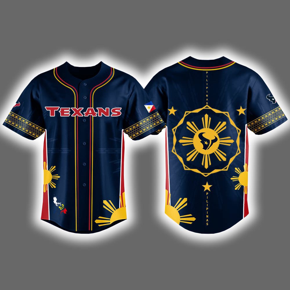 Texans Celebrating Filipino Heritage Jersey 2025 Texans Celebrating Filipino Heritage Jersey 2025