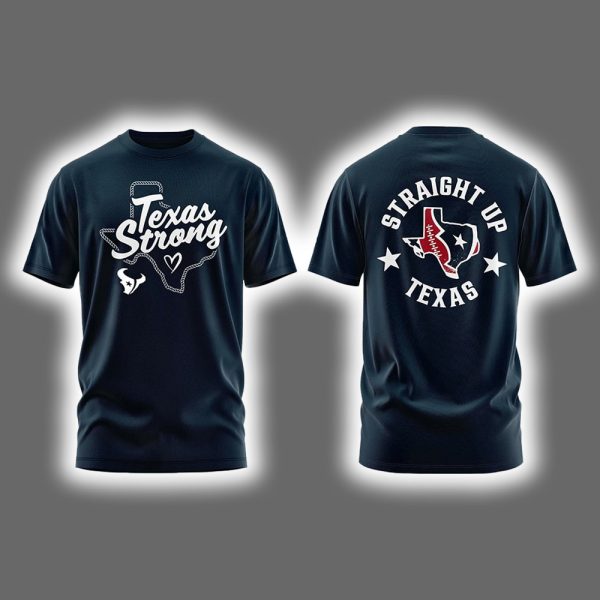 Texans Texas Strong 2025 Two-Sided Shirt