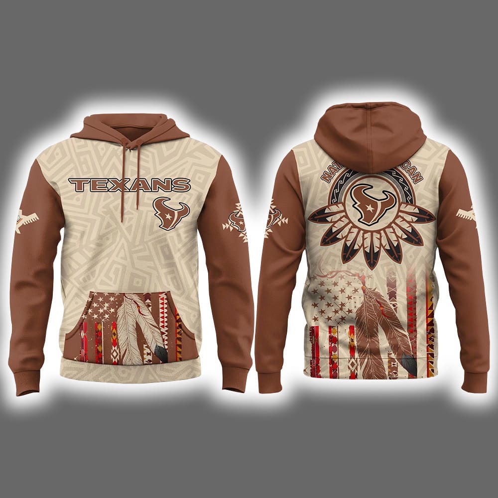 Texans x Native American Heritage 2025 Hoodie Cap Texans x Native American Heritage 2025 Hoodie Cap