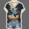 Texas Hill Country Strong Printed 3D Shirt