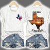 Texas Strong Come Hell Or High Water Hill Country Print Two Sided T shirt 2