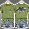 Texas Strong Peace Love Texas Two Sided Shirt 4