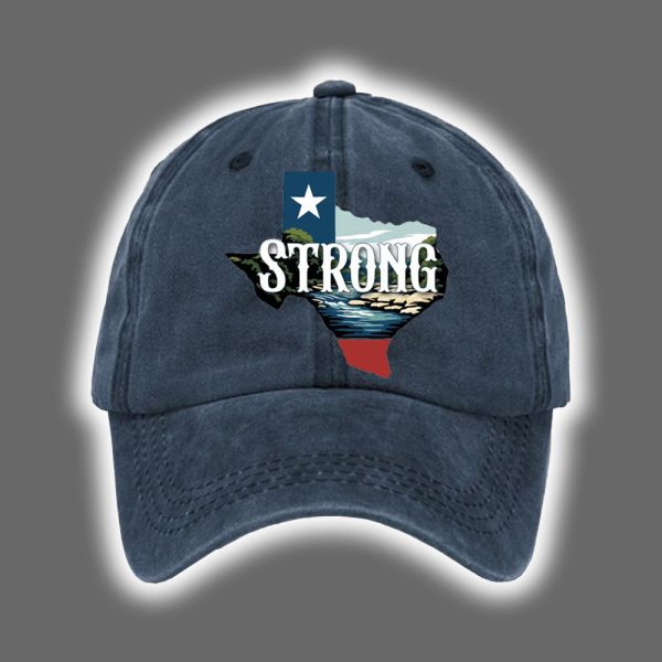 Texas Strong Printed Hat