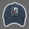 Texas Strong Texas Our Texas Print Baseball Cap 3