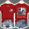 Texas Strong Texas Our Texas Two-Sided T-Shirt