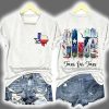 Texas Strong Texas Our Texas Two Sided T Shirt 3