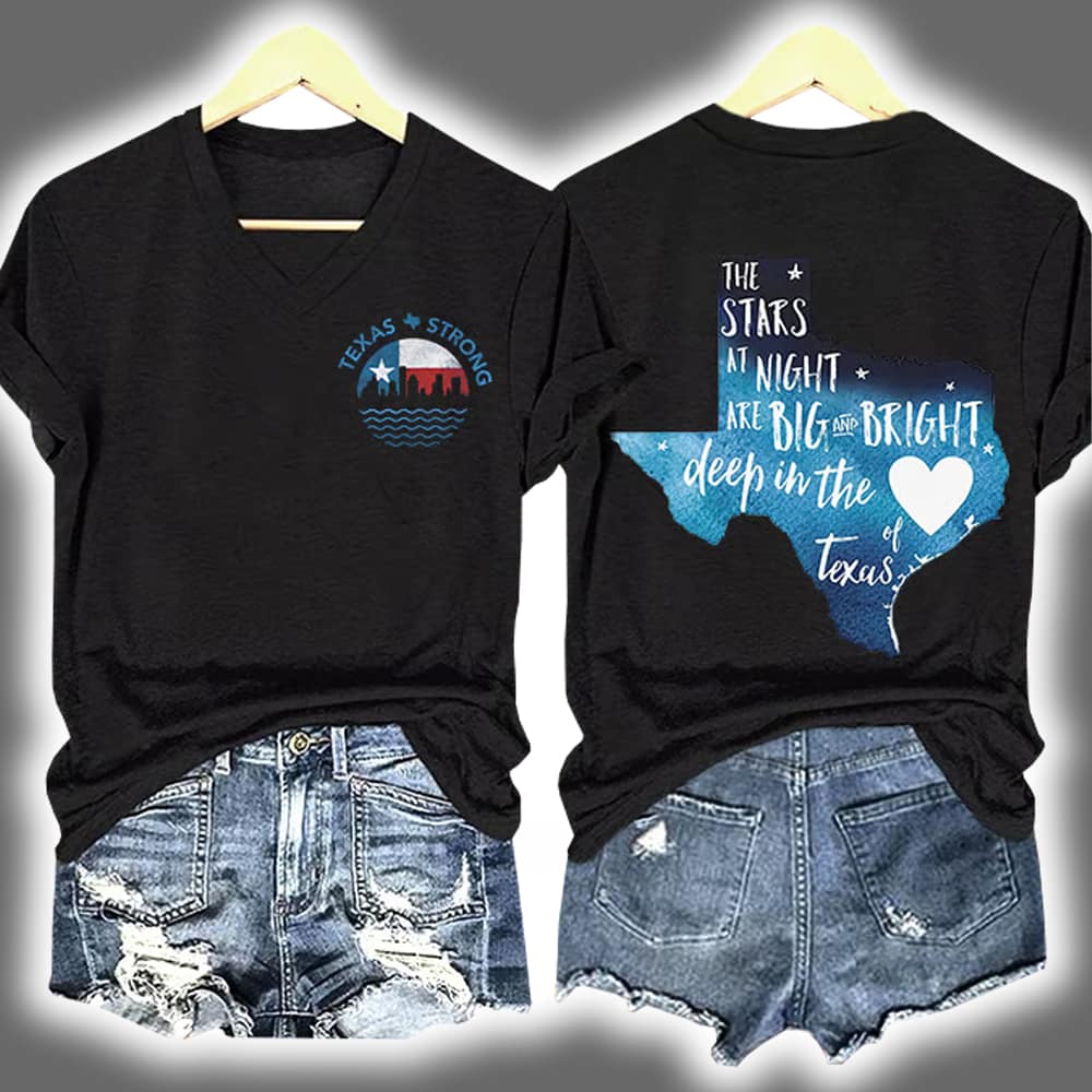 Texas Strong The Stars At Night Are Big And Bright Deep In The Heart Of Texas Shirt Texas Strong The Stars At Night Are Big And Bright Deep In The Heart Of Texas Shirt