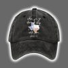 Texas Strong When You Go Through Deep Waters I Will Be With You Isaiah 43 2 Print Baseball Cap