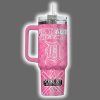 Tigers 2025 Breast Cancer Awareness Month Tumbler 3
