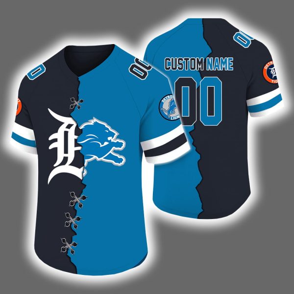 Tigers x Lions Personalized Football Jersey