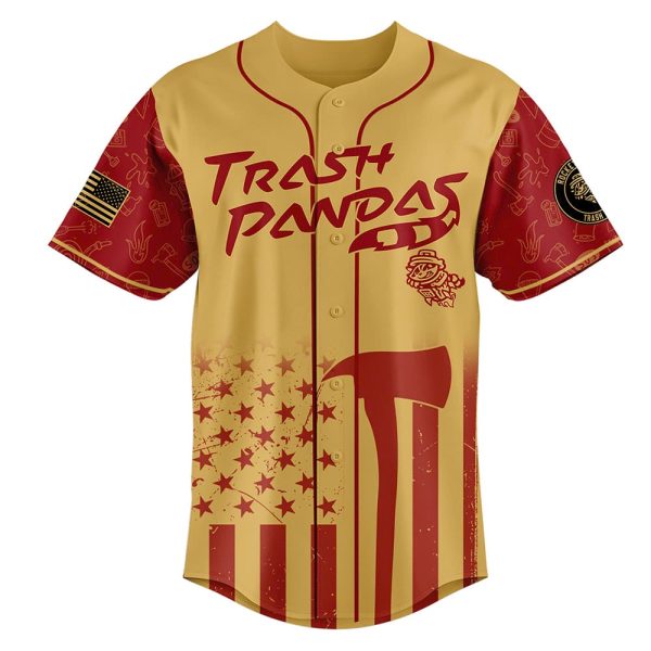 Trash Pandas Firefighter Appreciation Jersey 2025 2