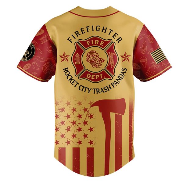 Trash Pandas Firefighter Appreciation Jersey 2025 3