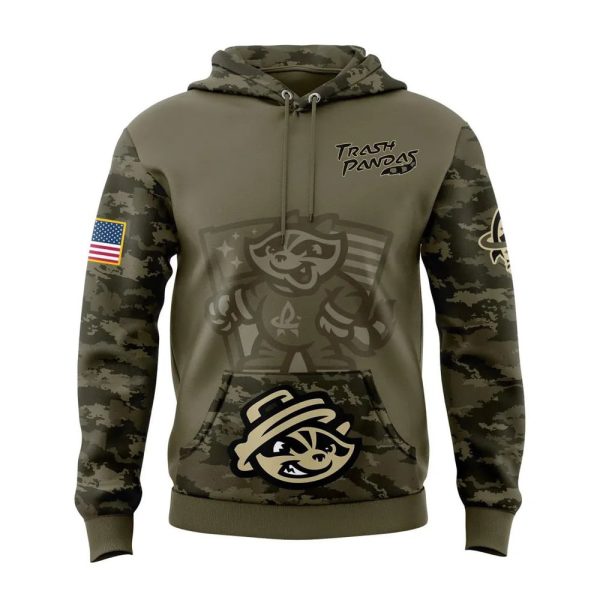 Trash Pandas Military Appreciation 2025 Hoodie 2