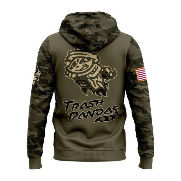 Trash Pandas Military Appreciation 2025 Hoodie 3