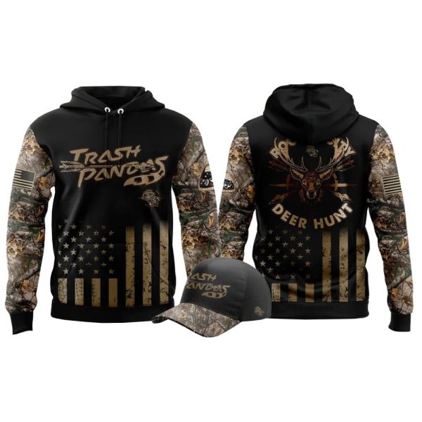 Trash Pandas x Hunting Hoodie Joggers Cap 2025