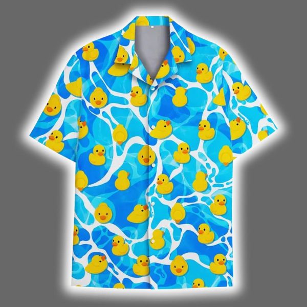 Tropical Duck Summer Aloha Hawaiian Shirt 2