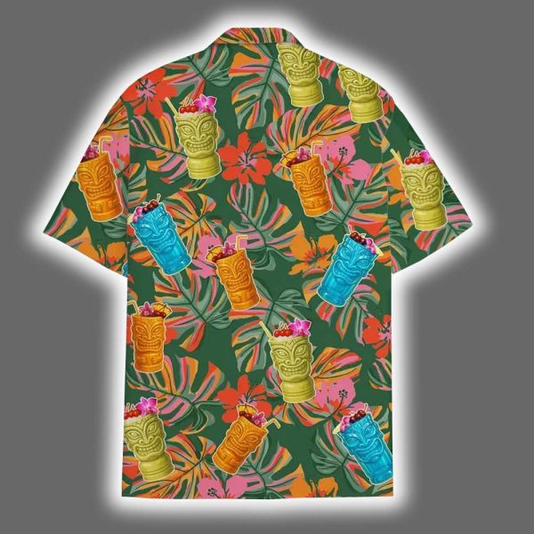 Tropical Tiki Mug Hawaiian Shirt 3