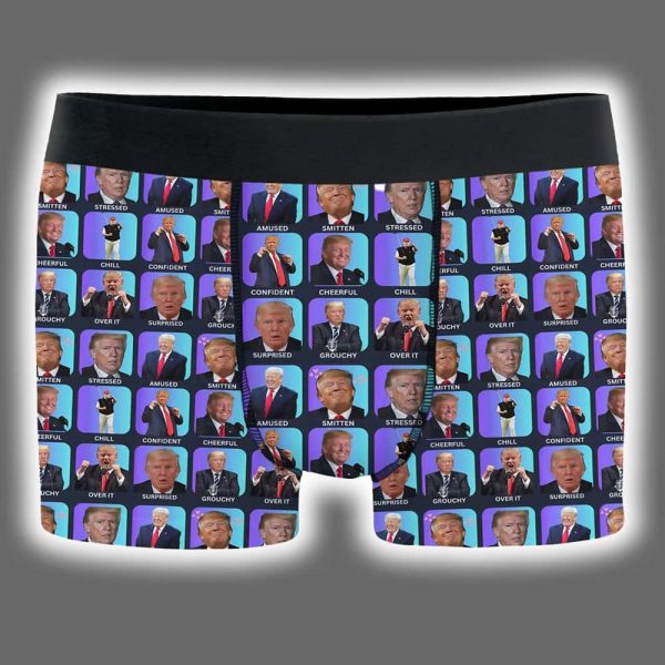 Trump Facial Expression Mens Boxer Briefs 2