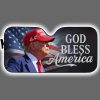 Trump God Bless America Sunshade Pad