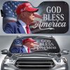 Trump God Bless America Sunshade Pad 2