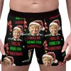 Trump Ill Be Home For Christmas Mens Boxer Briefs 2