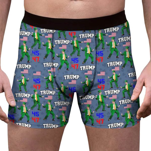 Trump Irish Dancing 45 47 Men's Boxer Briefs