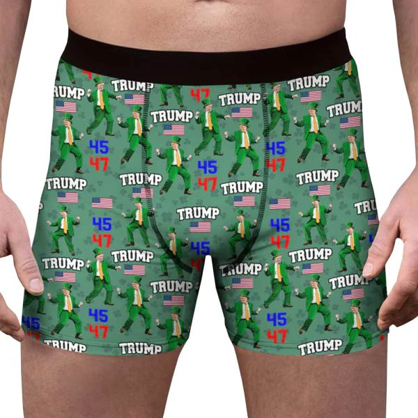 Trump Irish Dancing 45 47 Mens Boxer Briefs 2
