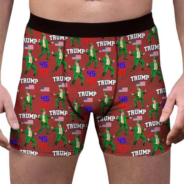Trump Irish Dancing 45 47 Mens Boxer Briefs 3