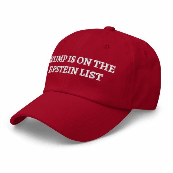 Trump Is On The Epstein List Hat 2