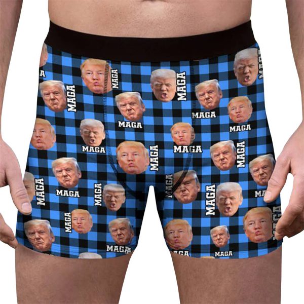 Trump MAGA Mens Boxer Briefs 2