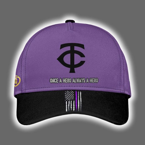 Twins 2025 National Purple Heart Day Jersey 2