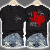 V Neck Retro Texas Strong When You Go Through Deep Waters I Will Be With You Isaiah 432 Print Shirt 3