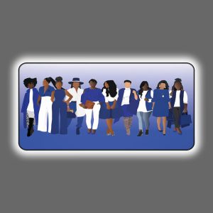 Zeta Phi Beta Sisterhood Desk Mat