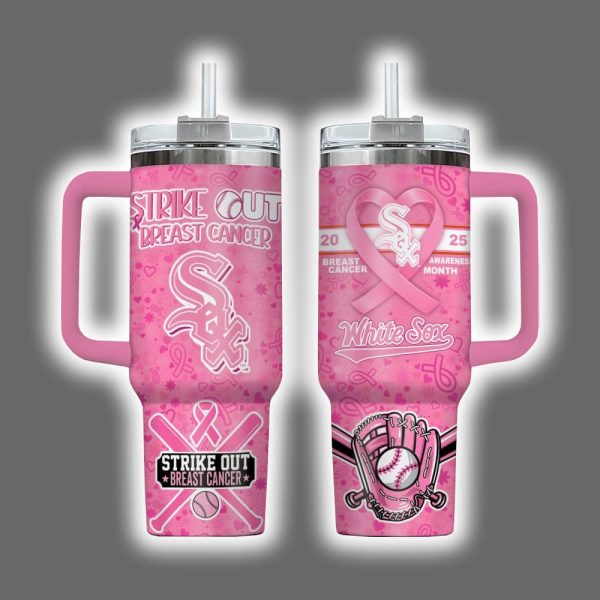 White Sox 2025 Breast Cancer Awareness Month Tumbler
