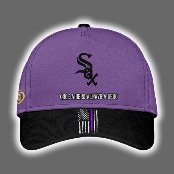 White Sox 2025 National Purple Heart Day Jersey 2
