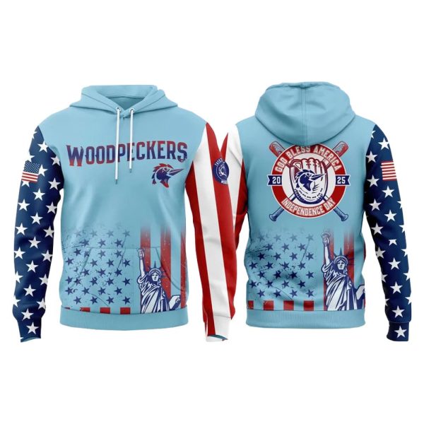 Woodpeckers Independence Day 2025 Hoodie Joggers Cap