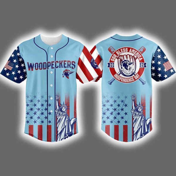 Woodpeckers Independence Day 2025 Jersey
