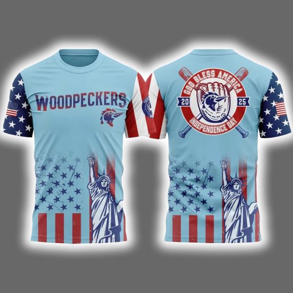 Woodpeckers Independence Day 2025 Shirt