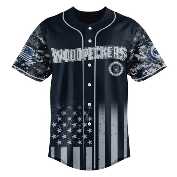 Woodpeckers US Navy 250th Birthday 2025 Jersey 2