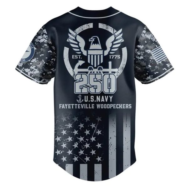 Woodpeckers US Navy 250th Birthday 2025 Jersey 3