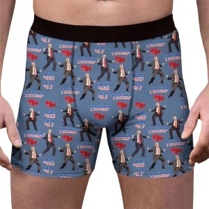 Trump 45 47 US Presidential Election Men's Boxer Briefs