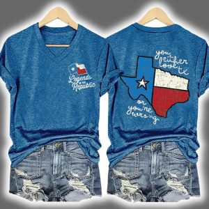Texas Strong Legends Of The Republic Two-Sided Shirt