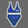 Zeta Phi Beta 1920 AOP Ladys Crop Top Two Piece Swimsuit 3